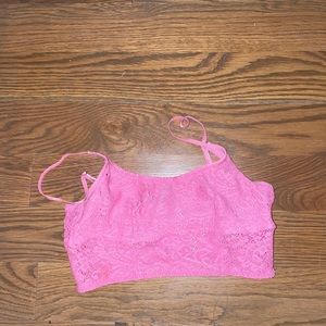 pink laced urban tank!